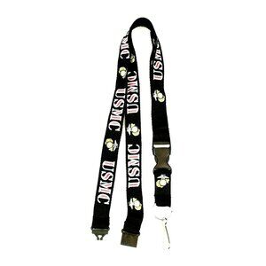 United States USMC U.S Marines Corps Lanyard Keychain With Clip NEW